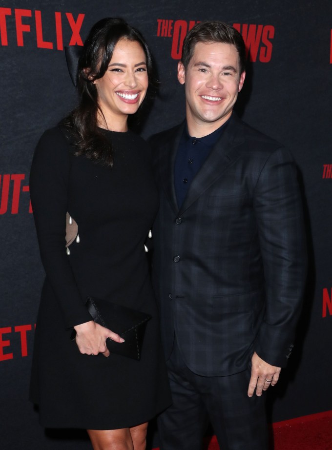 Adam DeVine and Chloe Bridges