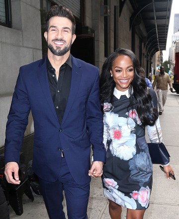 Rachel Lindsay, Bryan Abasolo'The Wendy Williams Show' TV show, New York, USA - 20 Sep 2017Rachel Lindsay and Bryan Abasolo at The Wendy Williams Show in New York