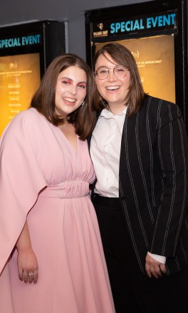 Beanie Feldstein and Bonnie Chance Roberts
'The Humans' film premiere, Village East, New York, USA - 19 Nov 2021