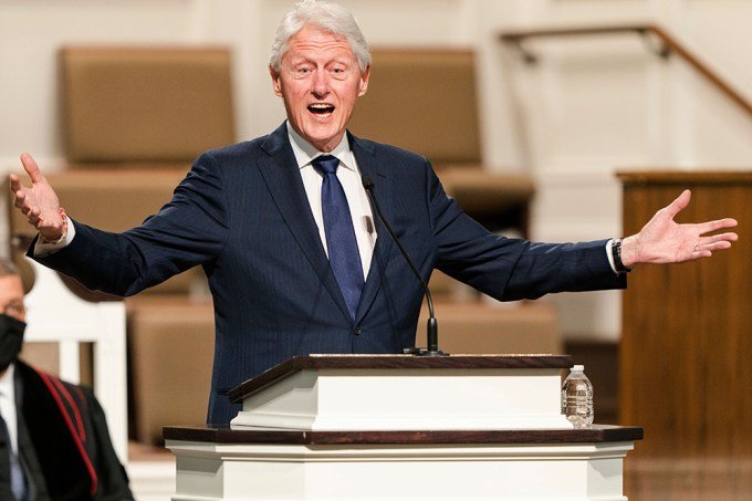 Bill Clinton In 2021