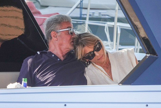 Sylvester Stallone and Jennifer Flavin Bask in Love