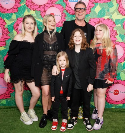 Tori Spelling, Dean McDermott, Stella McDermott, Finn McDermott, Hattie McDermott, Liam McDermott, Beau McDermott, The Stand for Kids Gala supporting The Luskin Orthopaedic Institute for Children at Universal Studios Backlot in Los Angeles, CA, USA on June 10 2023.
Stand For Kids Gala Supporting The Luskin Orthopaedic Institute For Children - LA, Los Angeles, United States - 10 Jun 2023